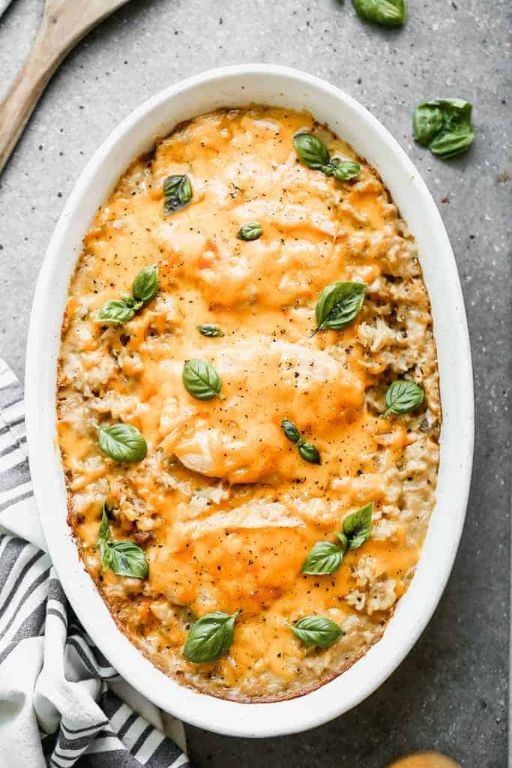 One-Pan Chicken and Rice Casserole