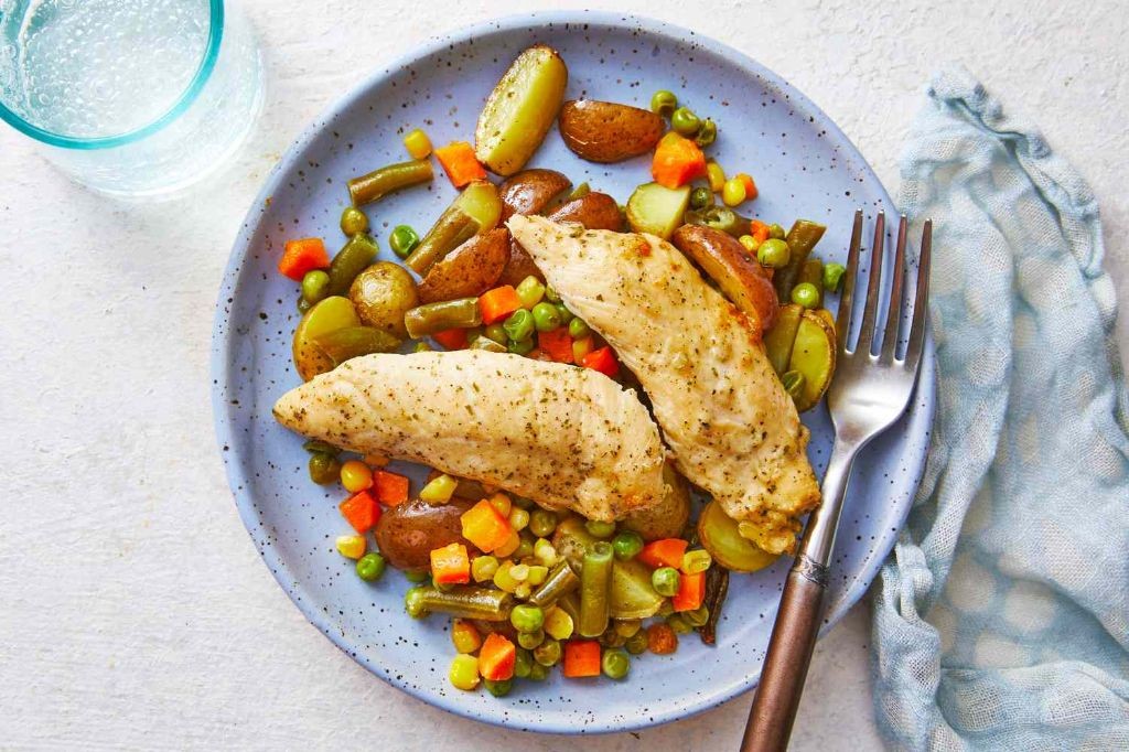 One-Pan Ranch Chicken and Veggies