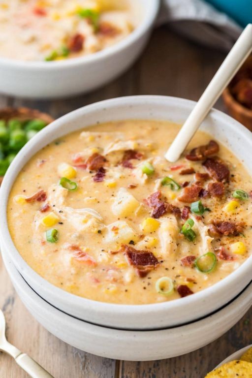 One-Pot Creamy Chicken and Sweet Corn Chowder