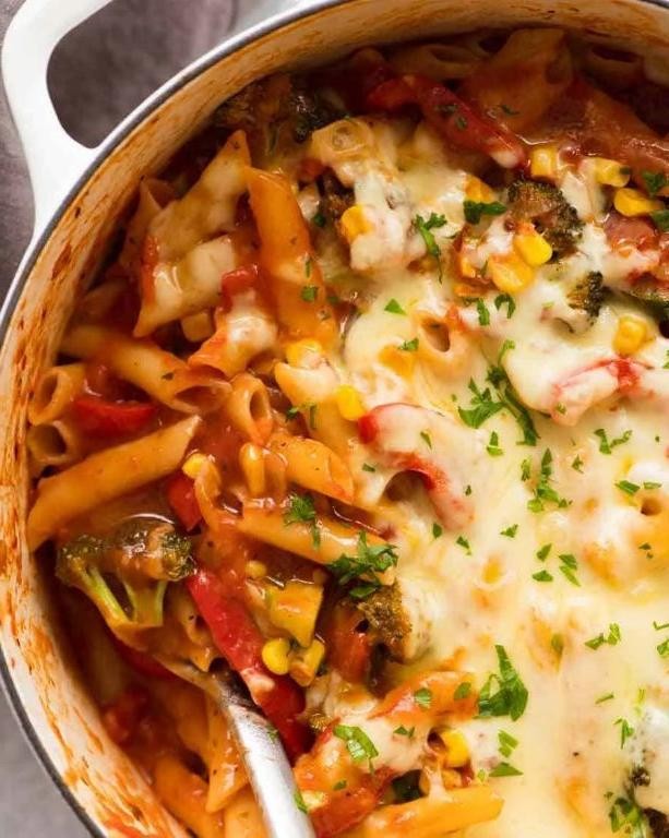 One-pot vegetable pasta