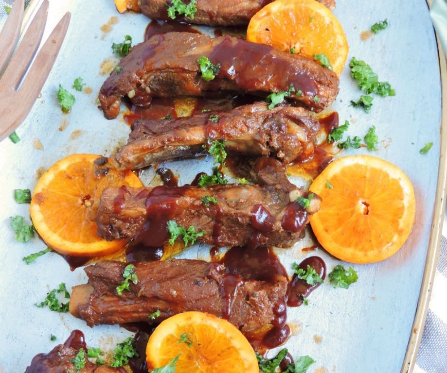 Orange BBQ Ribs