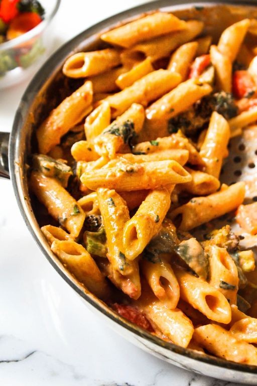 Orange Basil Pasta