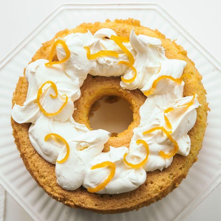 Orange Blossom Chiffon Cake
