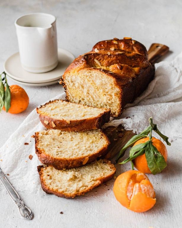 Orange Cardamom Sweet Bread