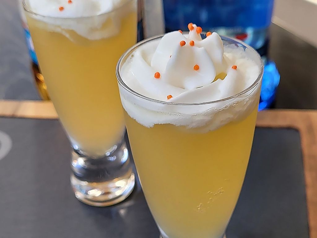 Orange Creamsicle Rum Shot