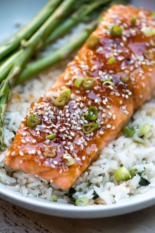 Orange Ginger Salmon