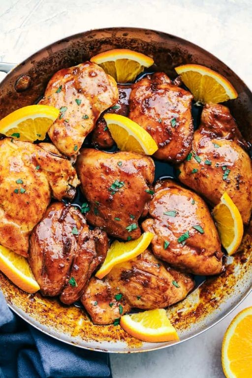 Orange Glazed Chicken