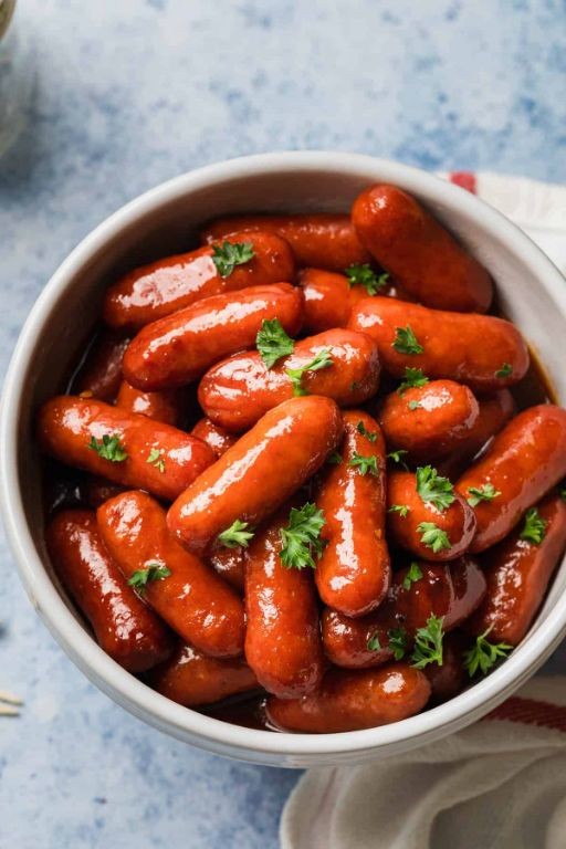 Orange Marmalade Grape Jelly Lil Smokies