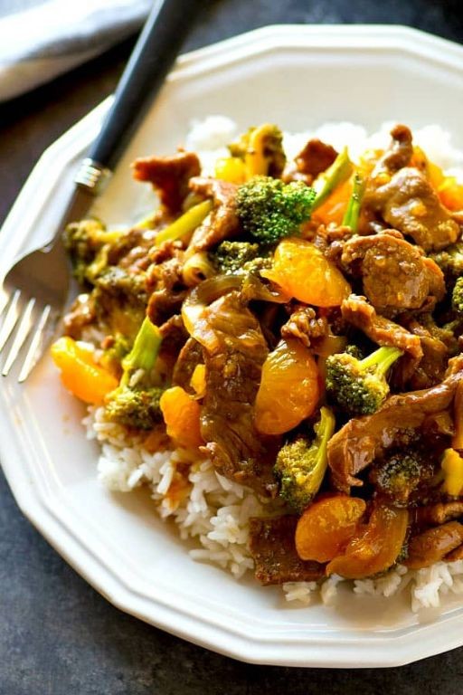 Orange Teriyaki Beef Stir-Fry