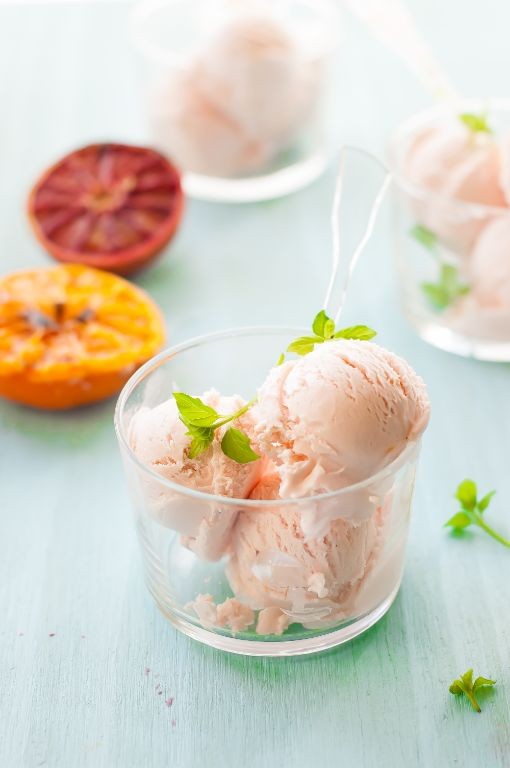 Orange Vanilla Bean Ice Cream