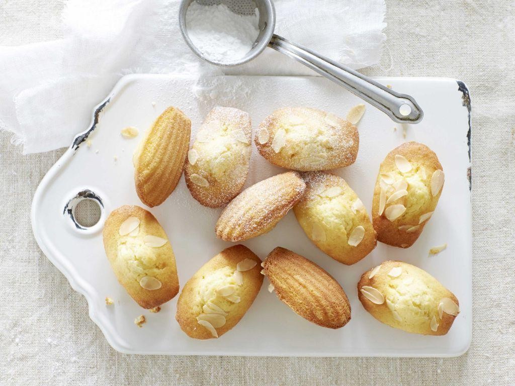 Orange and Almond Madeleines