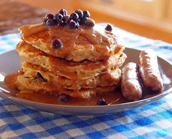 Orgeat Syrup Pancakes