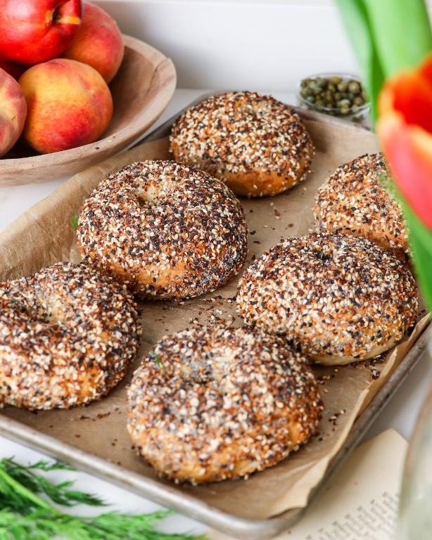 Overnight Sourdough Bagels