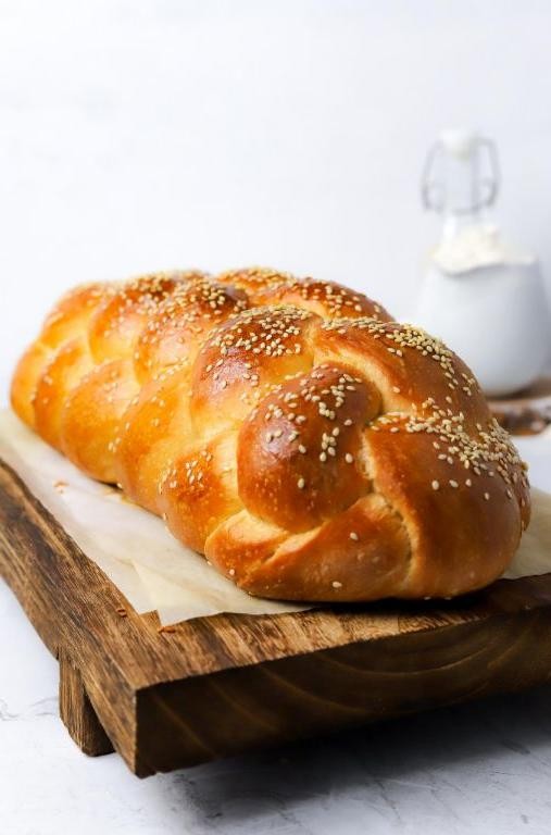 Overnight Sourdough Challah