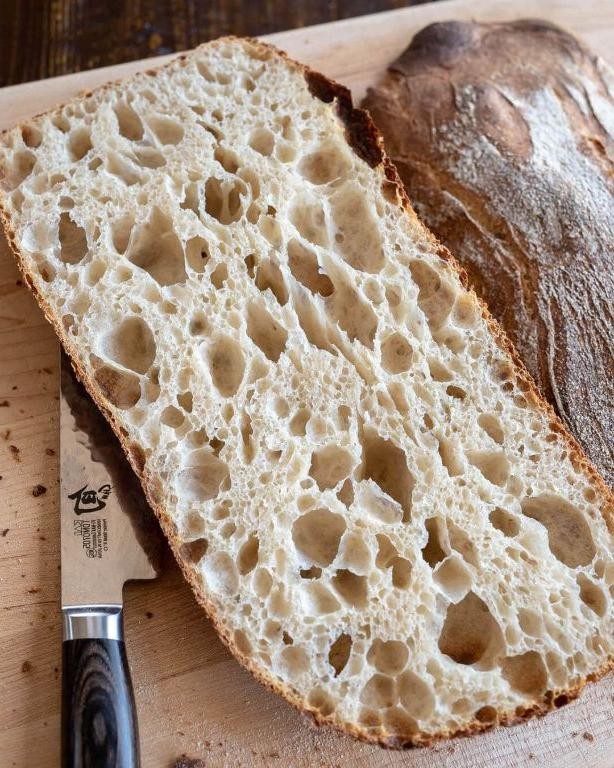 Overnight Sourdough Ciabatta