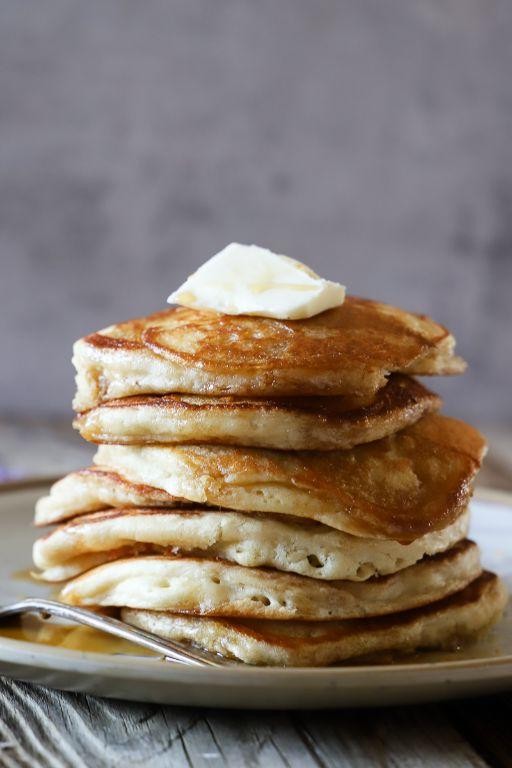 Overnight Sourdough Pancakes