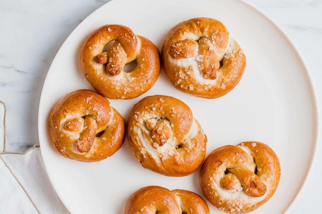 Overnight Sourdough Pretzels