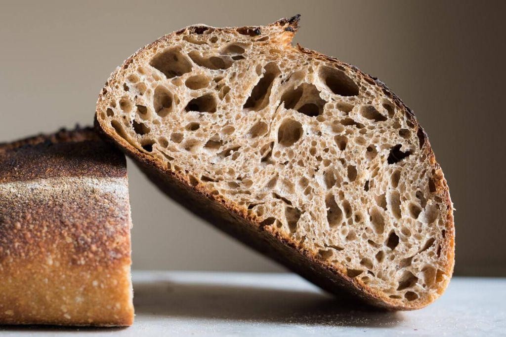 Overnight Sourdough Whole Wheat Bread