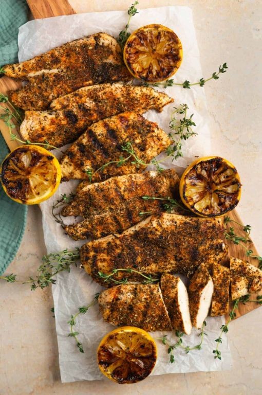 Pan Fried Chicken with Herb Crust