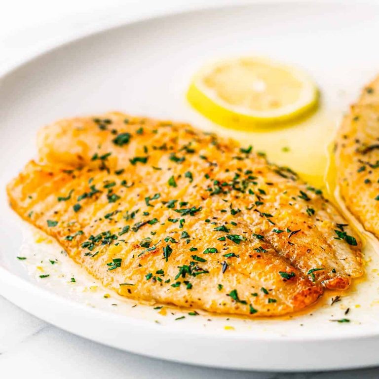 Pan Seared Tilapia with Garlic Butter
