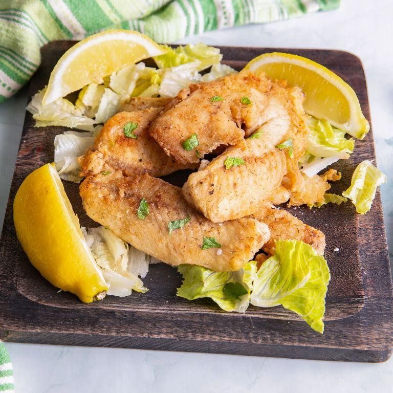 Pan-Fried Crappie with Lemon Butter Sauce