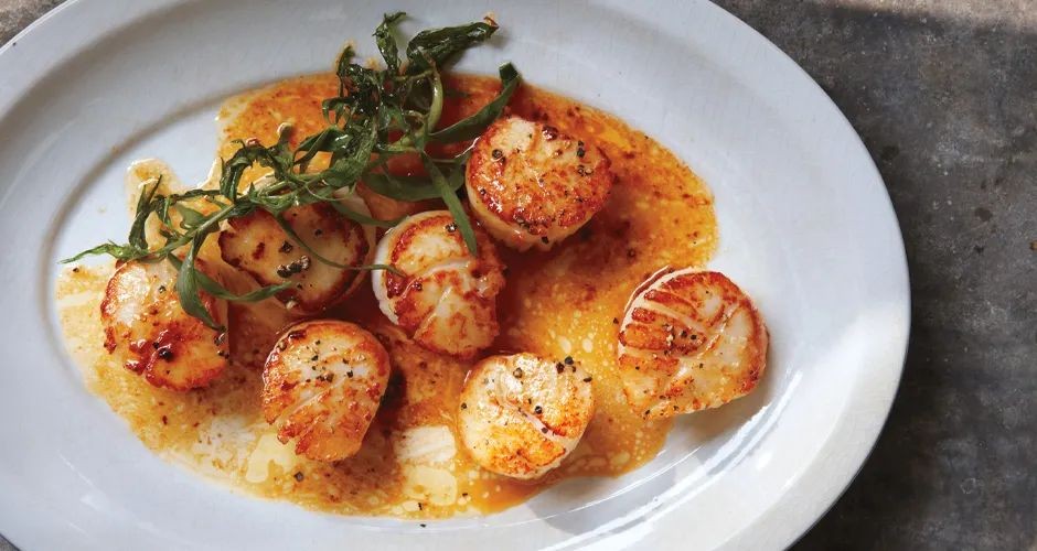 Pan-Seared Scallops with Brown Butter Sage