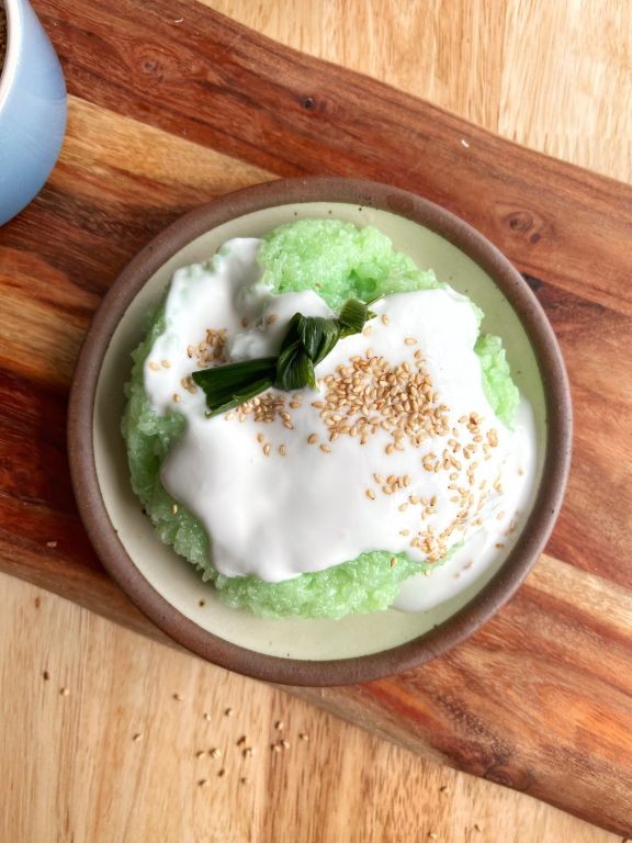 Pandan Coconut Sticky Rice