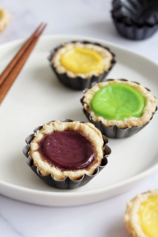 Pandan Custard Tart