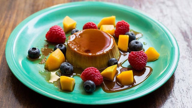 Pandan Flan