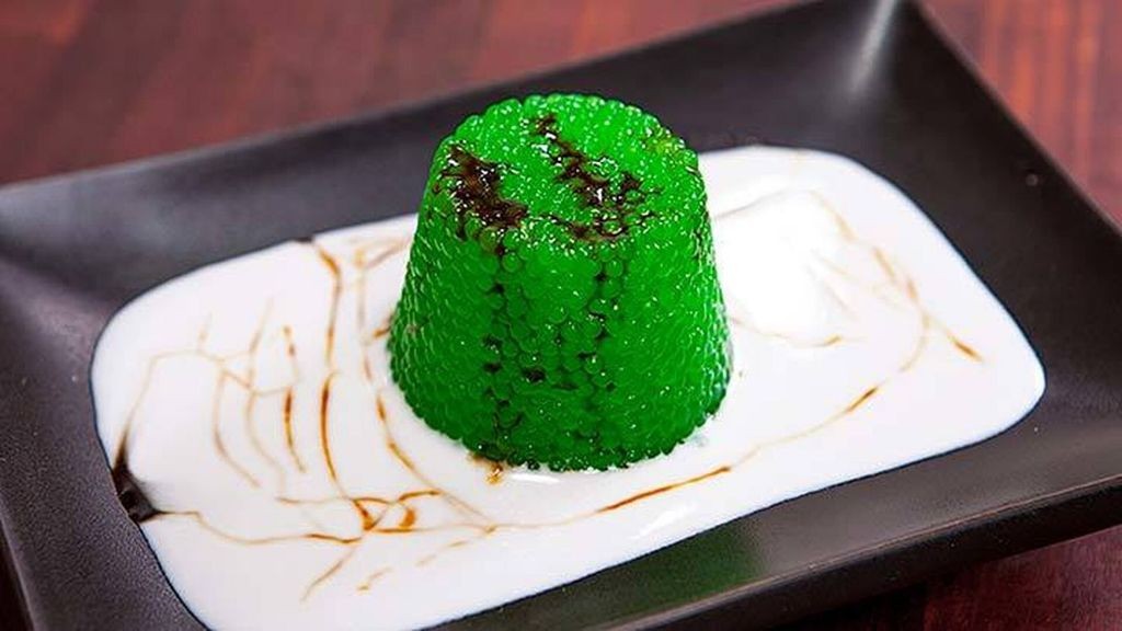 Pandan Sago Pudding
