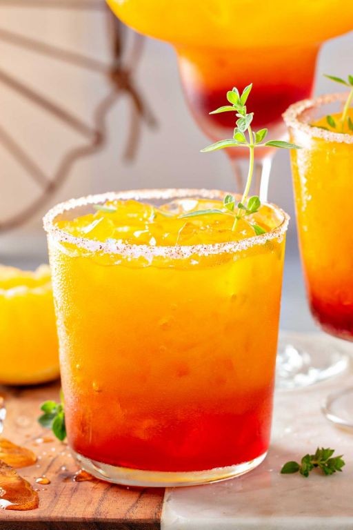 Passionfruit Tequila Sunrise