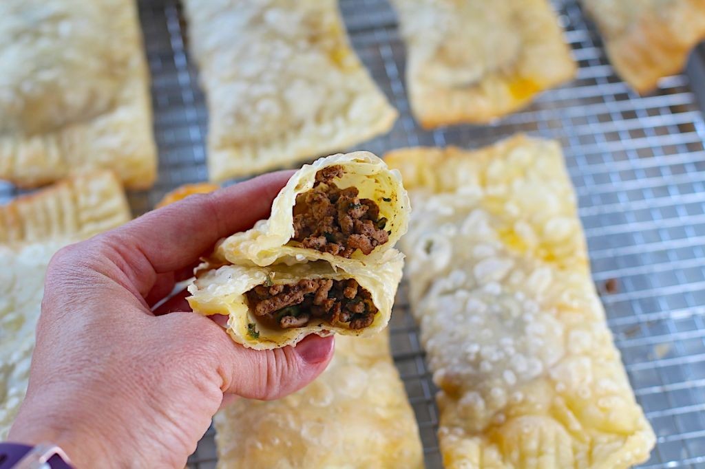 Pasteles with Ground Beef Filling