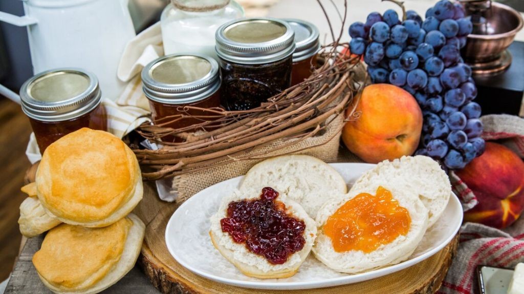 Peach Grape Jam