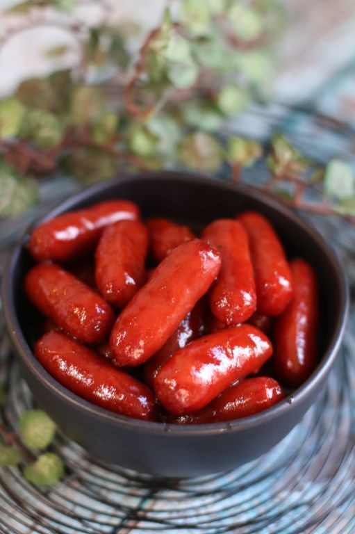 Peach Preserve Grape Jelly Lil Smokies