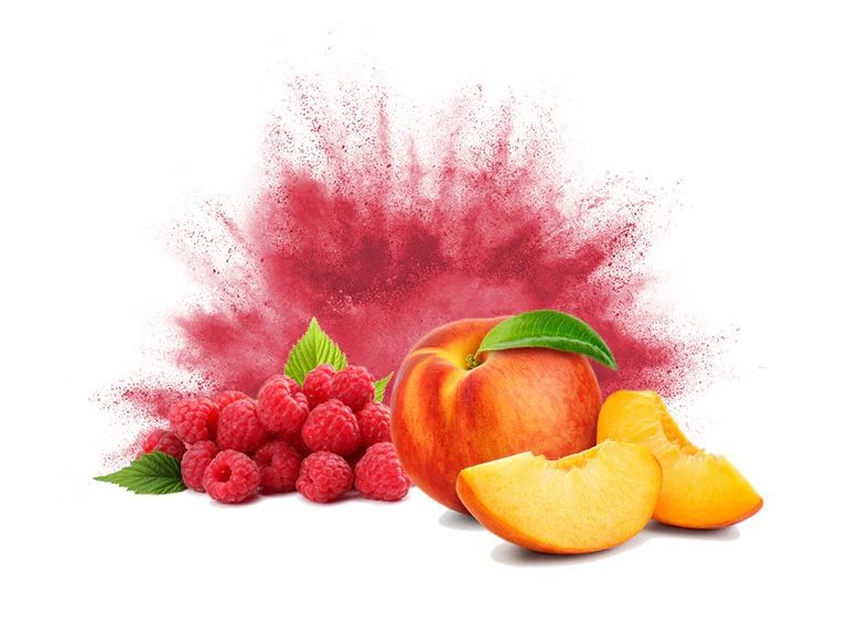 Peach Raspberry Splash