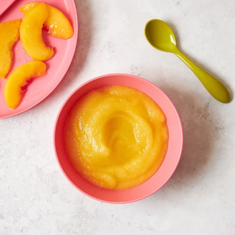 Peach and Pear Puree