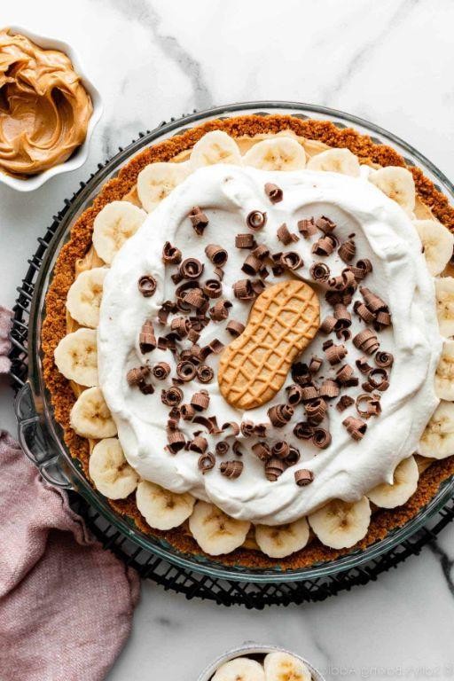 Peanut Butter Banana Cream Pie
