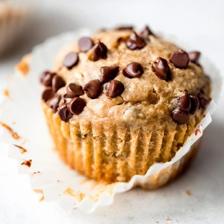 Peanut Butter Banana Gluten Free Muffins