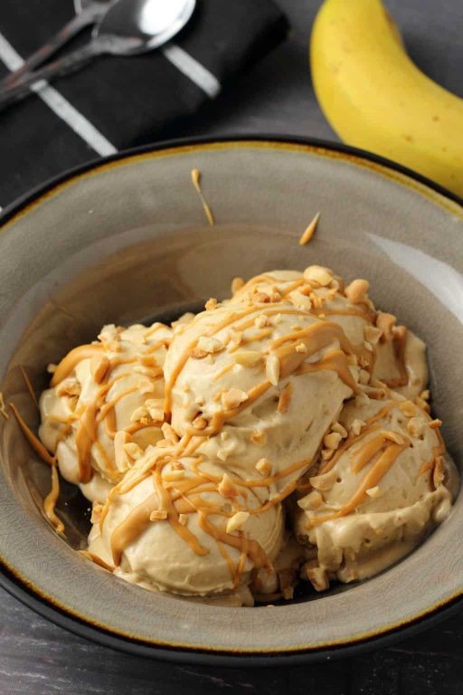 Peanut Butter Banana Nice Cream