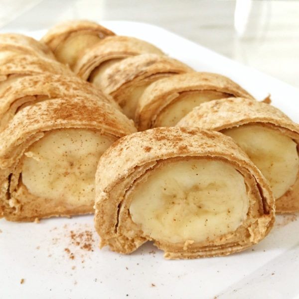 Peanut Butter Banana Sushi Rolls
