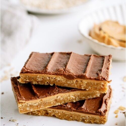 Peanut Butter Chocolate Birthday Bars
