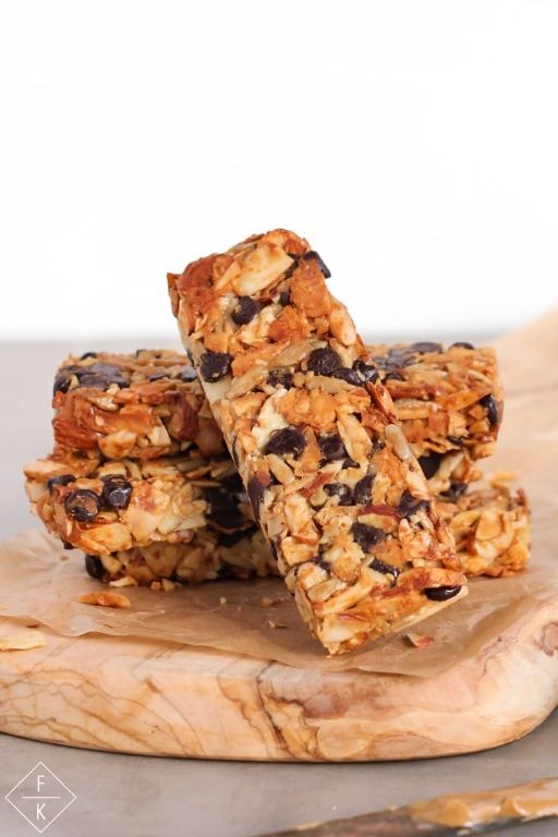Peanut Butter Keto Granola Bars