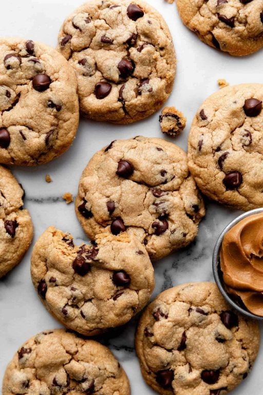 Peanut Butter and Chocolate Chip Cookies