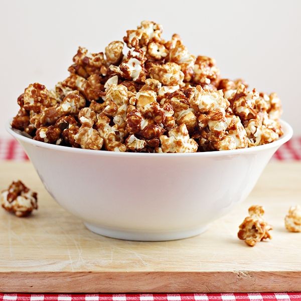 Peanut Butter and Jelly Popcorn