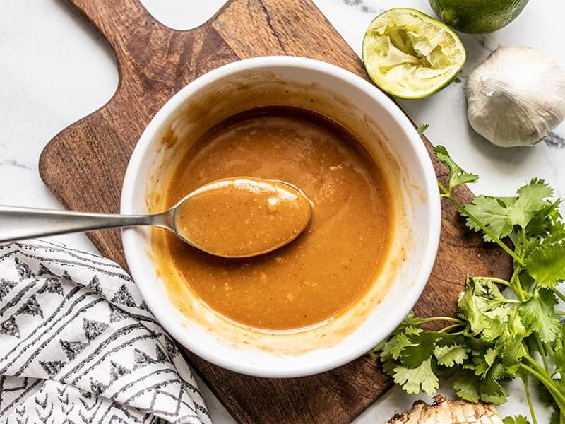Peanut Lime Dipping Sauce