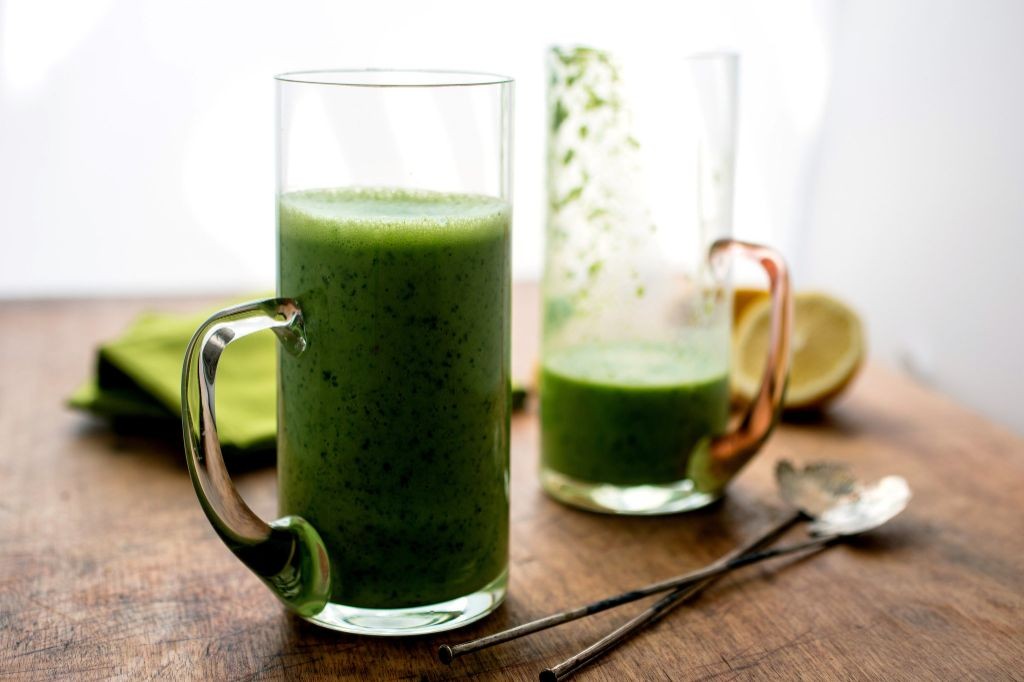 Pear Spinach Green Cleanse