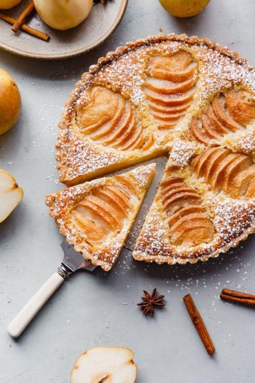 Pear and Almond Frangipane Tart