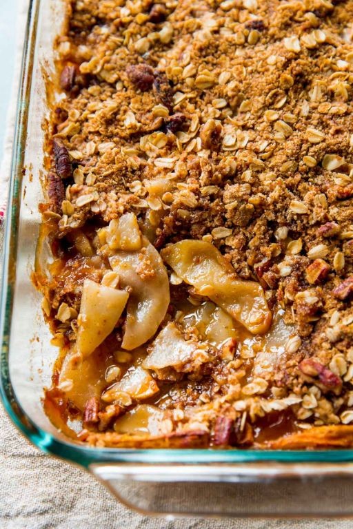 Pear and Apple Crisp