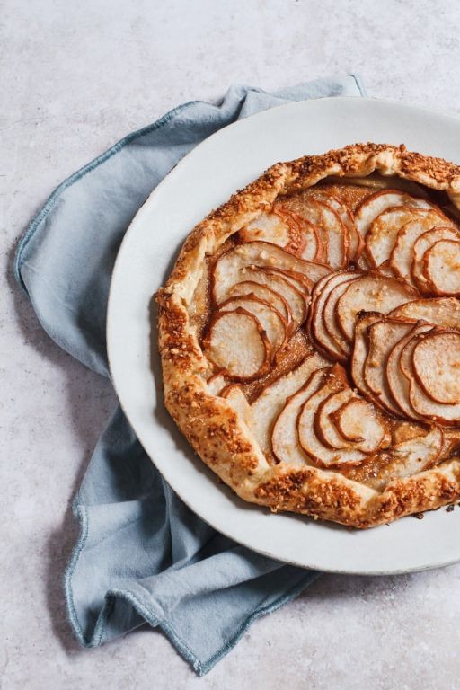 Pear and Hazelnut Galette