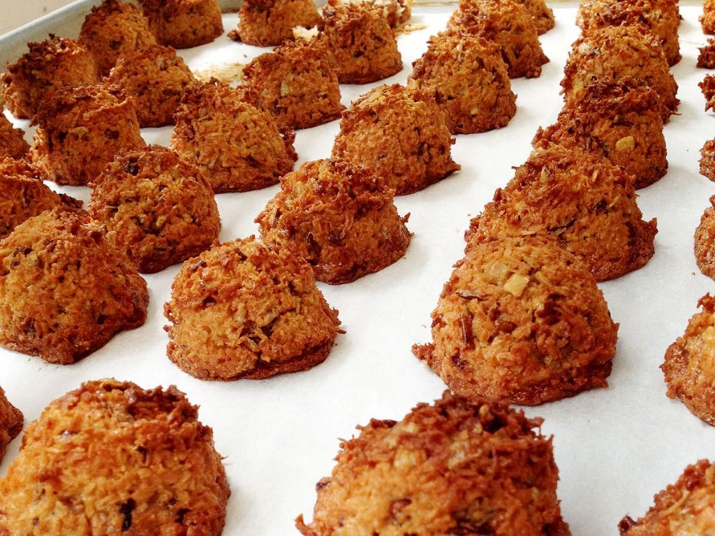 Pecan Coconut Macaroons